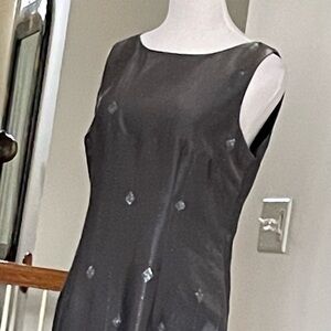 Elegant silver Sleeveless Dress